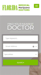 Mobile Screenshot of flmedicalmarijuanadoctor.com